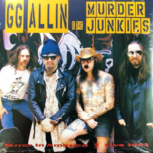 G.G. Allin and the Murder Junkies - Terror in America LP vinyl record