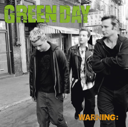 Green Day - Warning LP record (green vinyl)