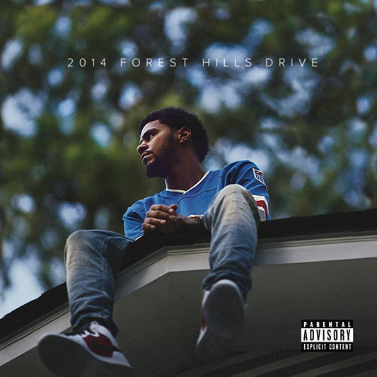 J. Cole - 2014 Forest Hills Drive LP record (green vinyl)