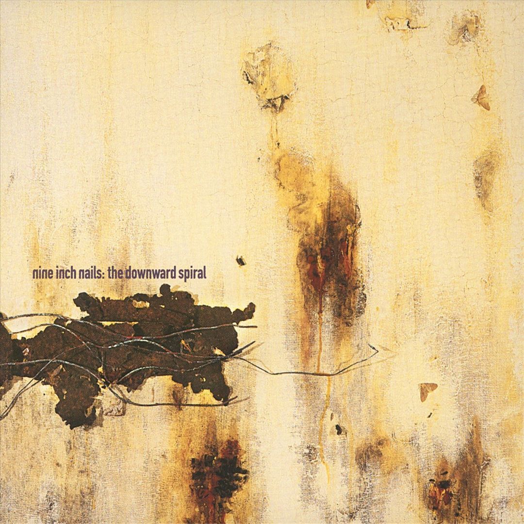 nine inch nails - the downward spiral LP vinyl record